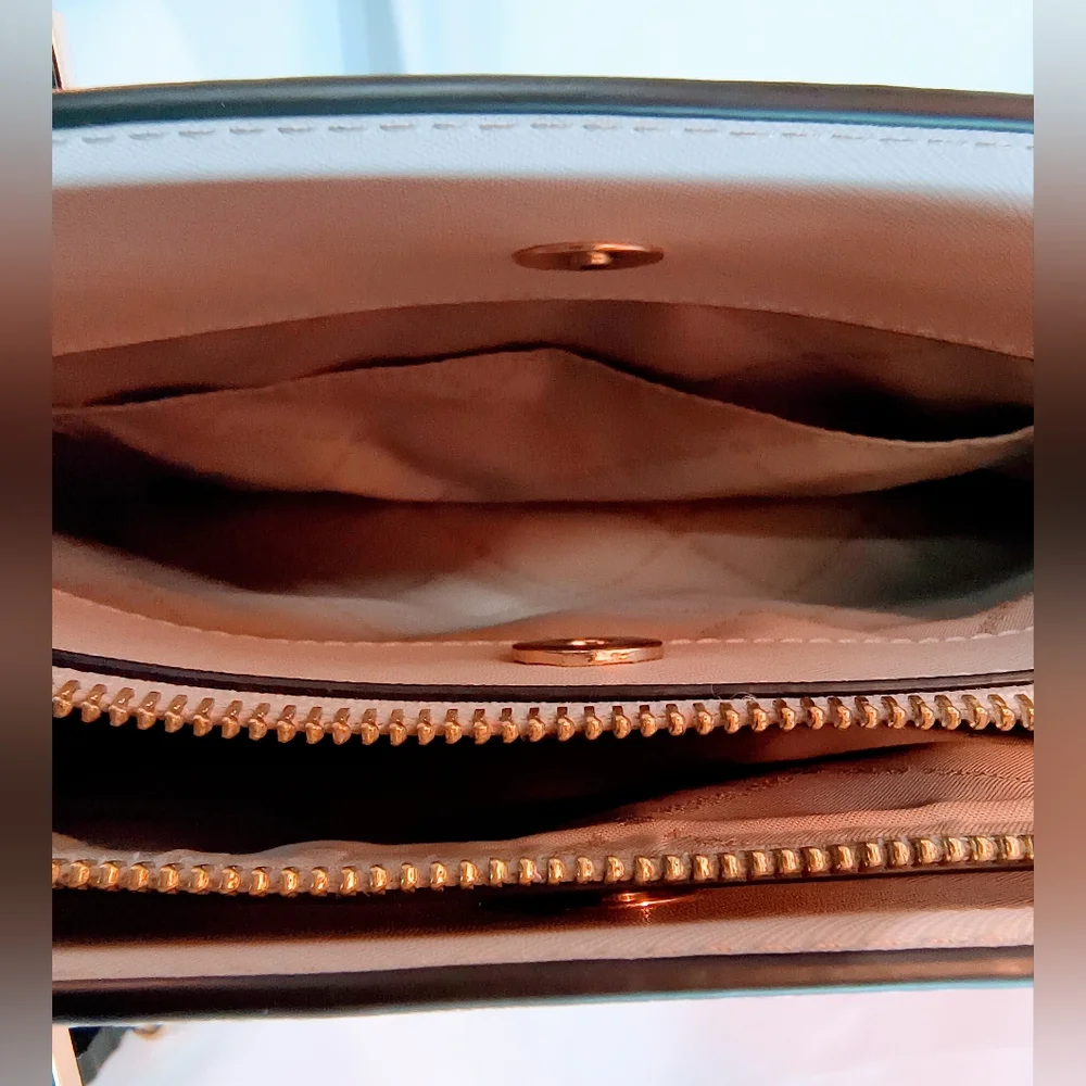 MICHAEL KORS Light Pink‎ Lynn Saffiano Leather Satchel Bag